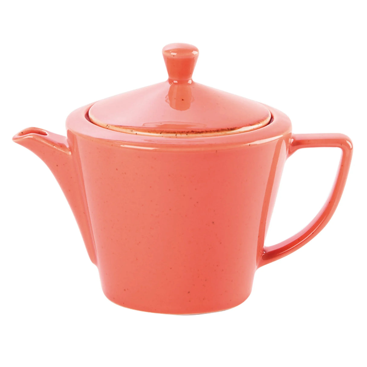 Seasons Coral Conic Tea Pot 50cl/18oz 938405CO Pack Size 6 - JD Catering Equipment Solutions Ltd