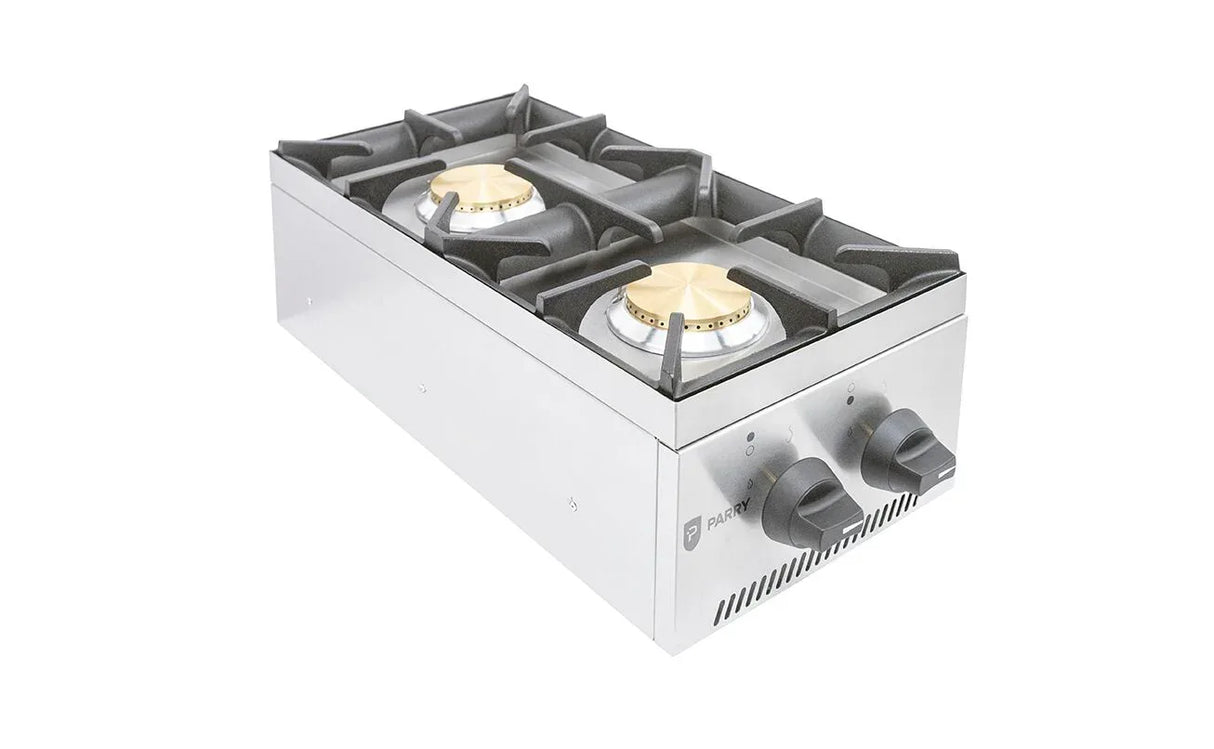 GM771 Parry 2 Burner Natural/LPG Hob AG2H - JD Catering Equipment Solutions Ltd