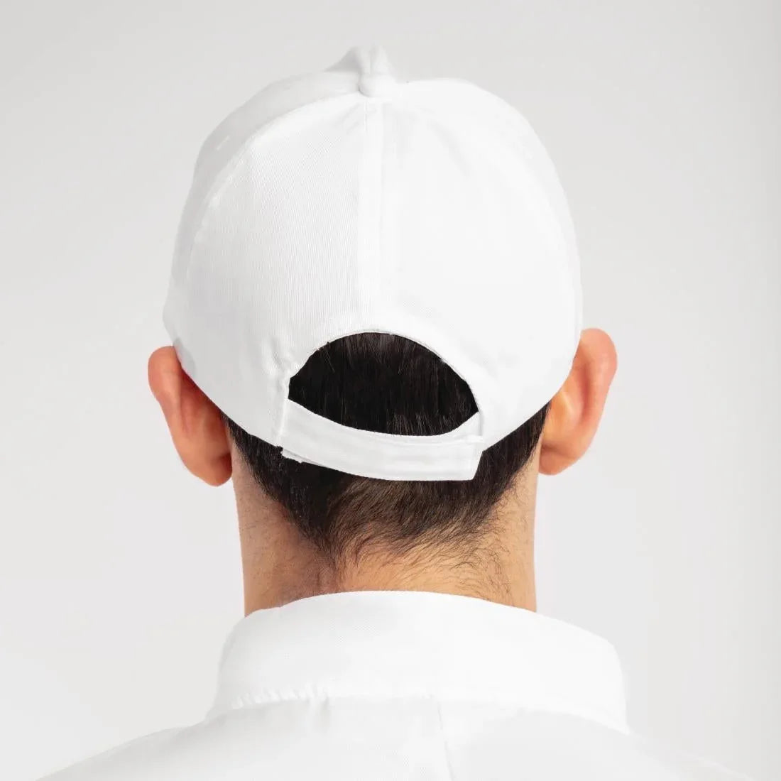 A220 Whites Baseball Cap White - JD Catering Equipment Solutions Ltd