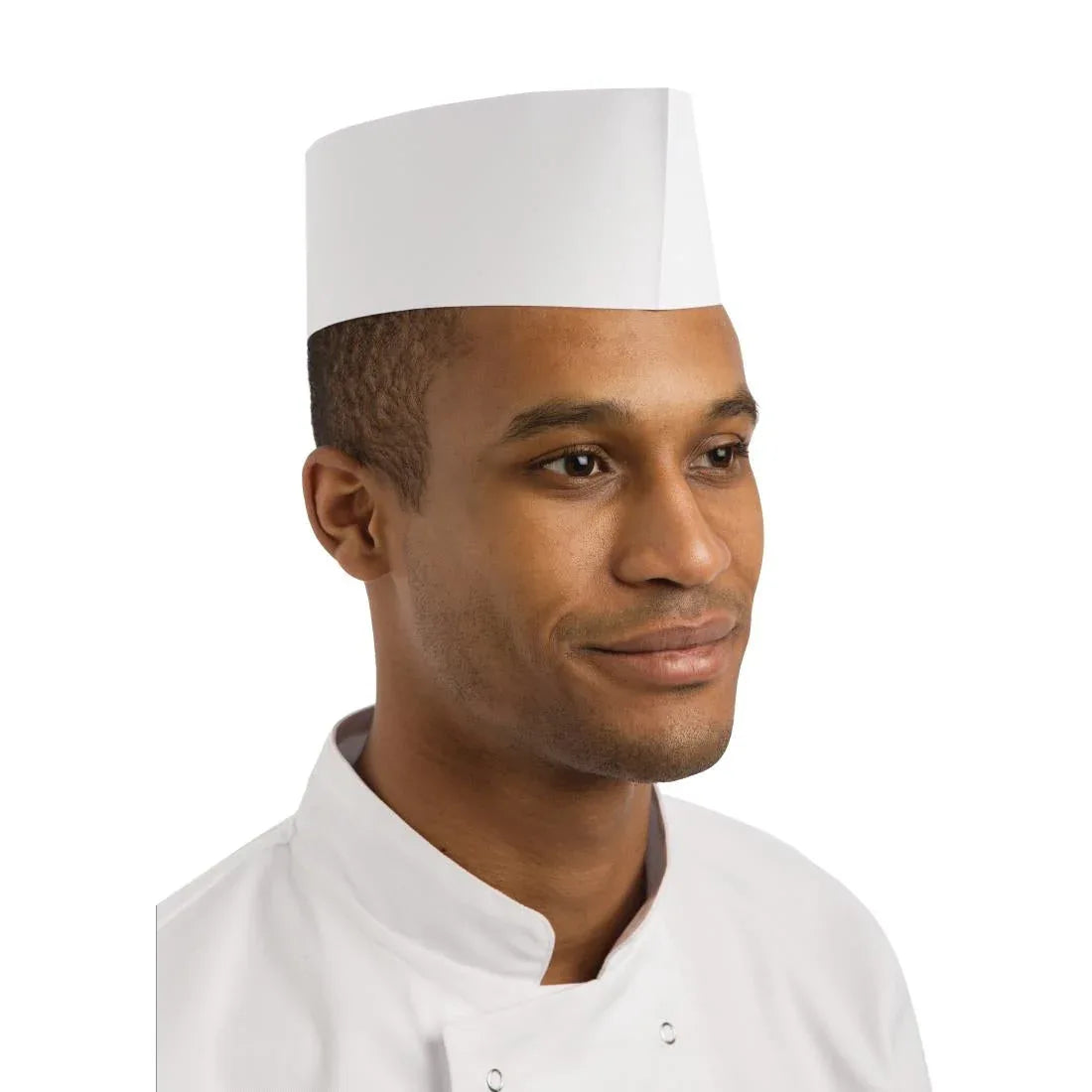 A255 eGreen Disposable Forage Hat White (Pack of 100) - JD Catering Equipment Solutions Ltd
