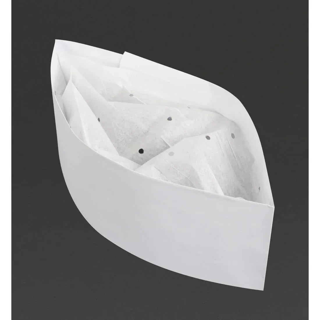 A255 eGreen Disposable Forage Hat White (Pack of 100) - JD Catering Equipment Solutions Ltd