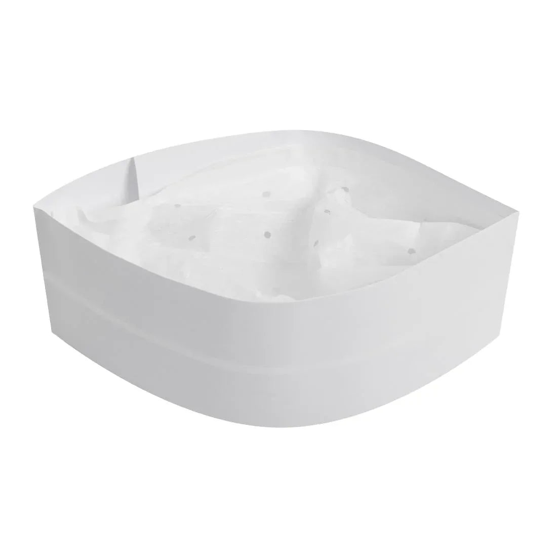 A255 eGreen Disposable Forage Hat White (Pack of 100) - JD Catering Equipment Solutions Ltd