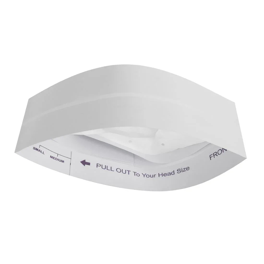 A255 eGreen Disposable Forage Hat White (Pack of 100) - JD Catering Equipment Solutions Ltd