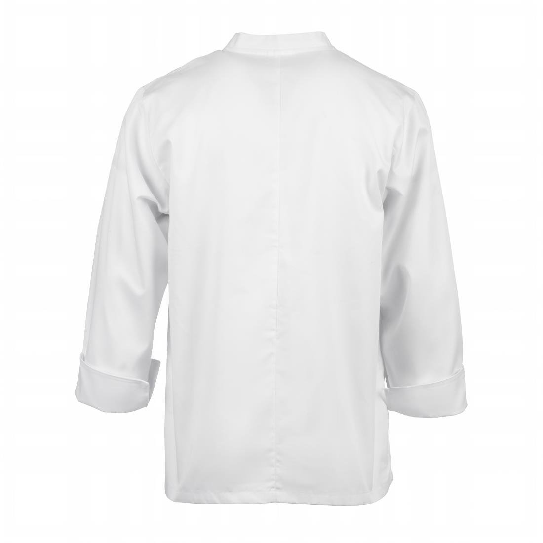 A371-7XL Chef Works Le Mans Chefs Jacket White 7XL JD Catering Equipment Solutions Ltd