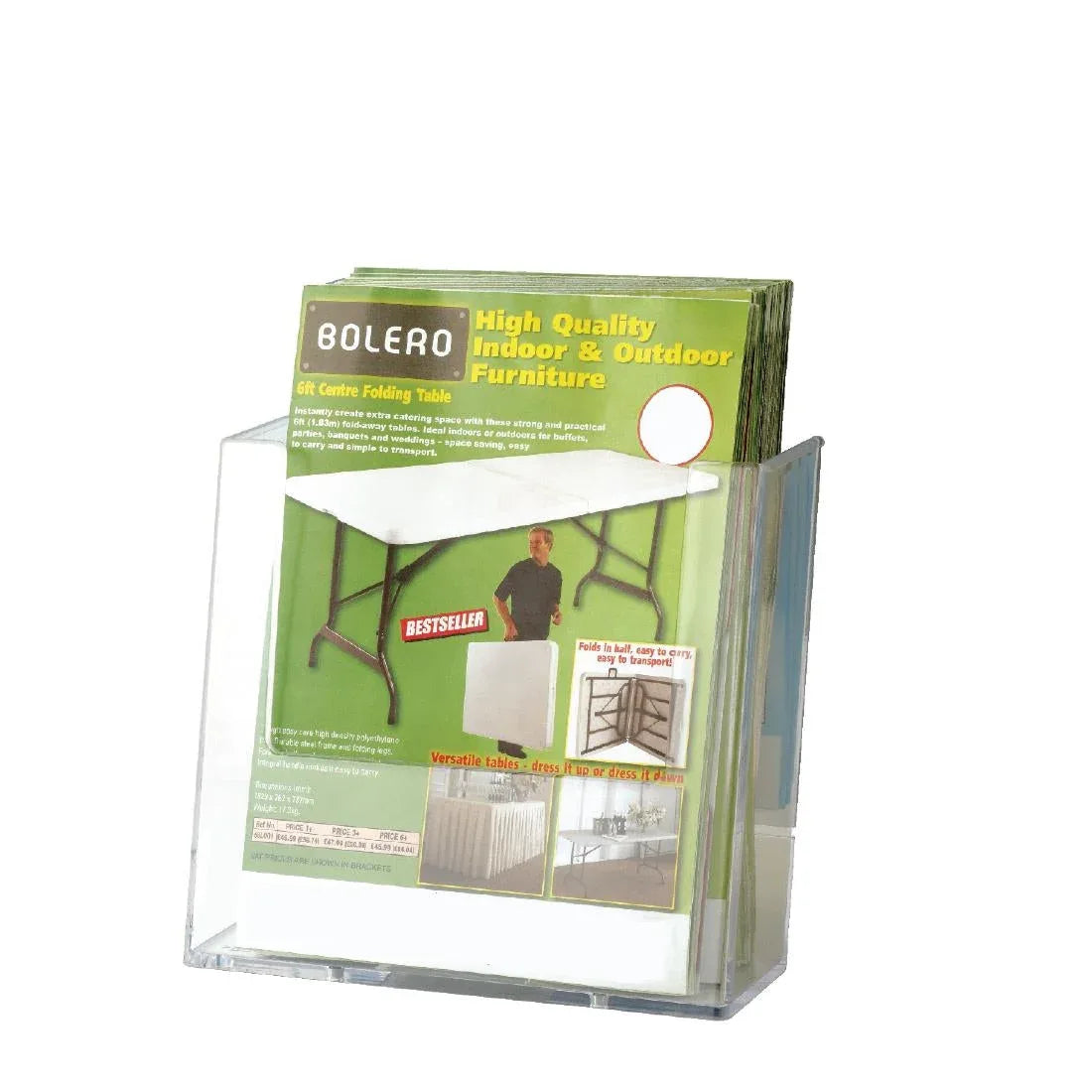 CB588 A5 Leaflet Holder - JD Catering Equipment Solutions Ltd