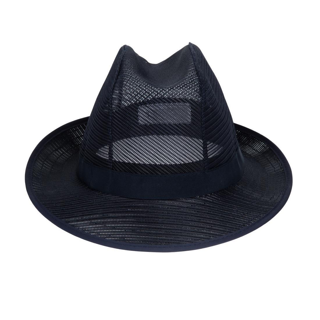 A652-M Trilby Hat Navy Blue M - JD Catering Equipment Solutions Ltd