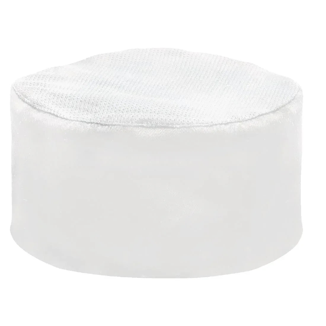 A703 Chef Works Cool Vent Beanie White - JD Catering Equipment Solutions Ltd