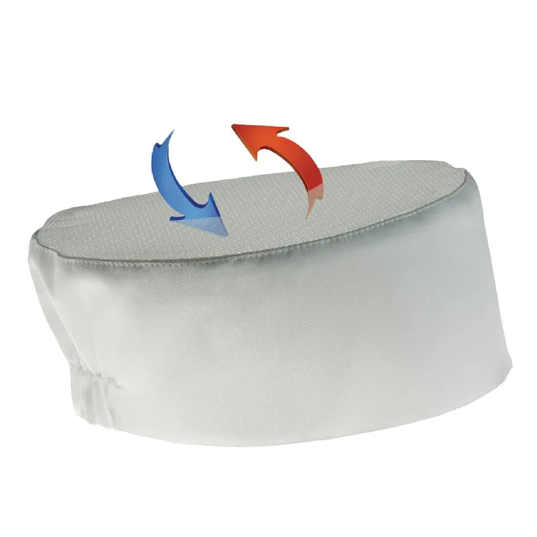 A703 Chef Works Cool Vent Beanie White - JD Catering Equipment Solutions Ltd