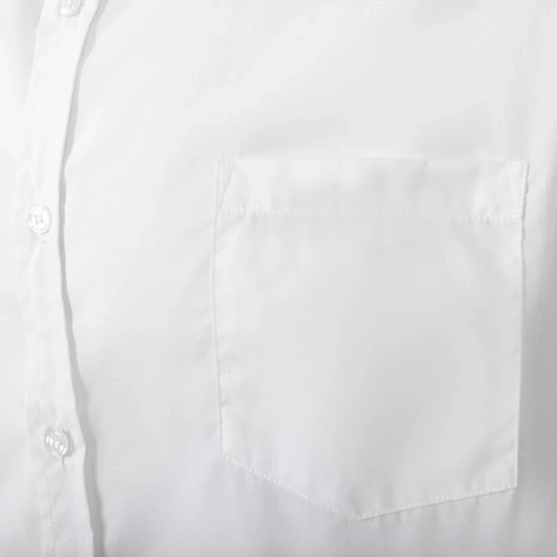 A730-S Chef Works Unisex Long Sleeve Shirt White S - JD Catering Equipment Solutions Ltd