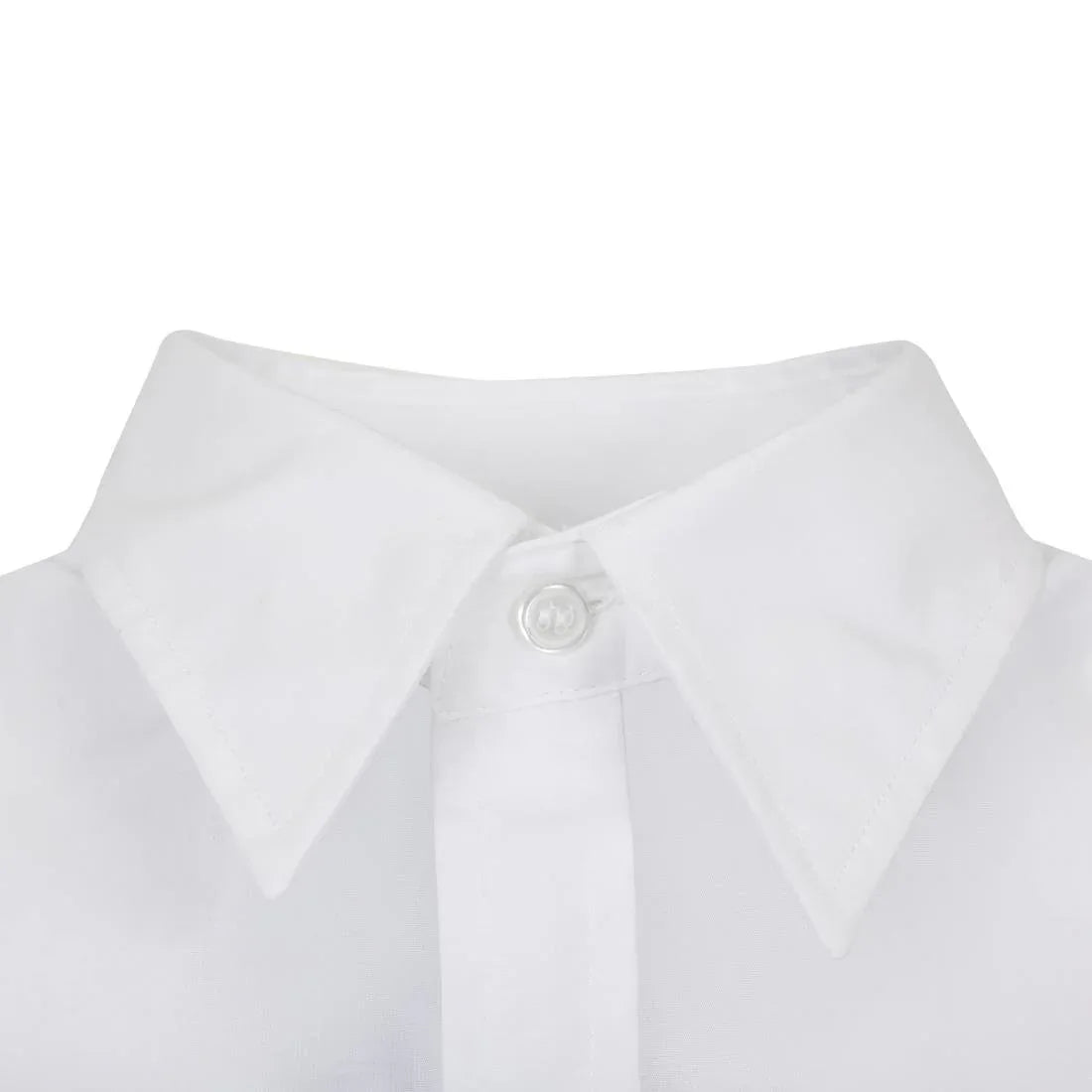 A730-XL Chef Works Unisex Long Sleeve Shirt White XL - JD Catering Equipment Solutions Ltd
