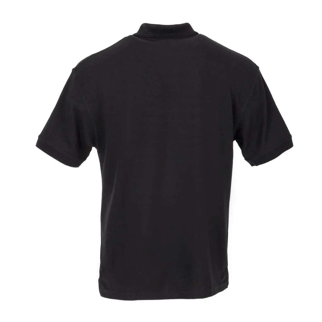 A735 Portwest Unisex Polo Shirt Black - JD Catering Equipment Solutions Ltd