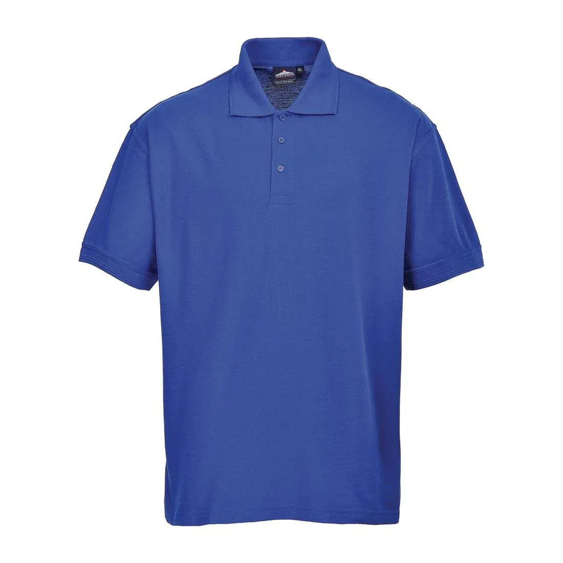 A763-L Unisex Polo Shirt Royal Blue L - JD Catering Equipment Solutions Ltd