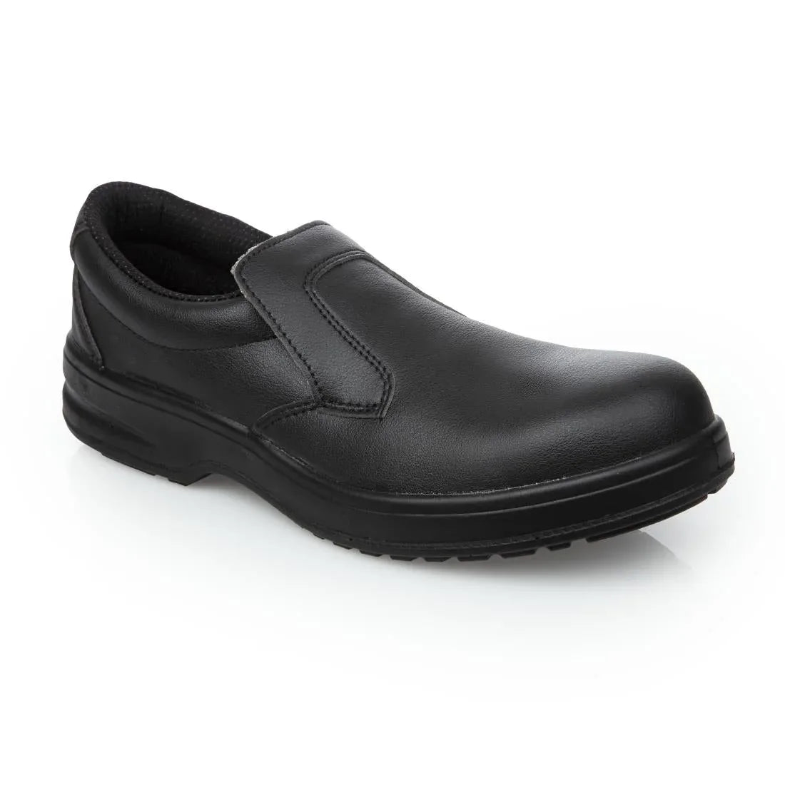 A845-37 Slipbuster Lite Slip On Safety Shoes Black 37 - JD Catering Equipment Solutions Ltd