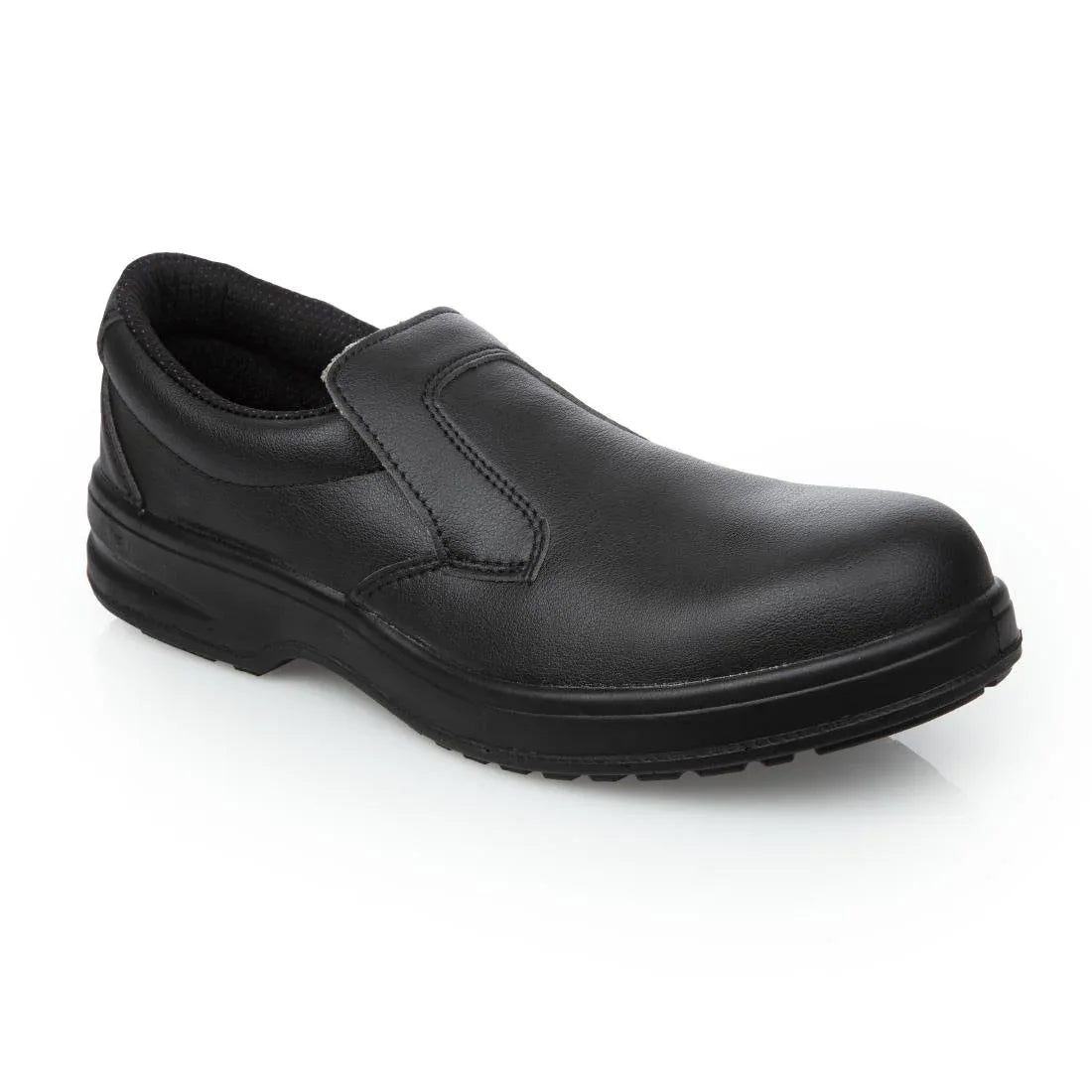 A845-45 Slipbuster Lite Slip On Safety Shoes Black 45 - JD Catering Equipment Solutions Ltd