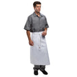 A925 Chef Works Long Four Way Waist Apron White JD Catering Equipment Solutions Ltd