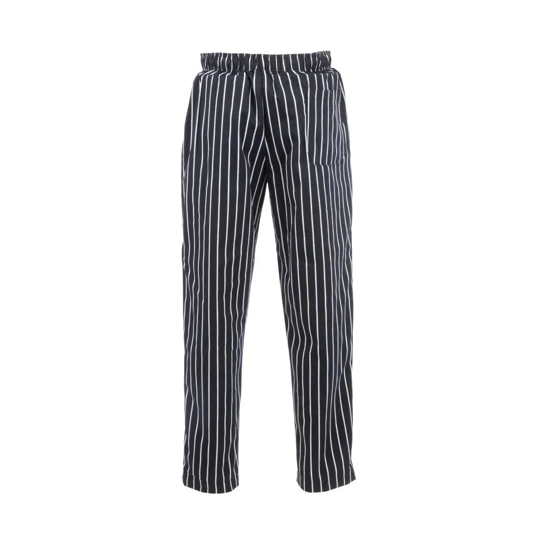 A940-3XL Chef Works Designer Baggy Pant Chalk Stripe 3XL - JD Catering Equipment Solutions Ltd