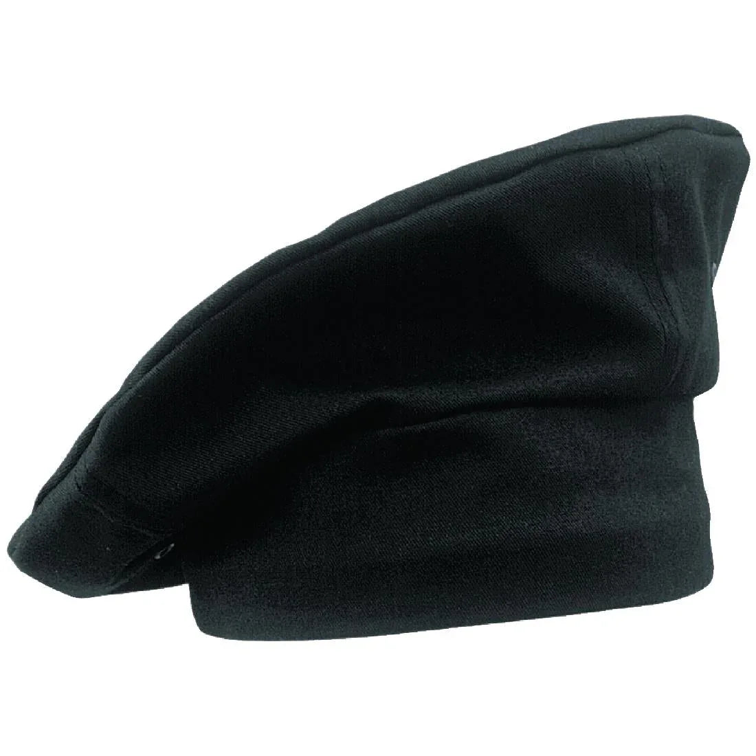 A962 Chef Works Toque Chefs Hat Black - JD Catering Equipment Solutions Ltd