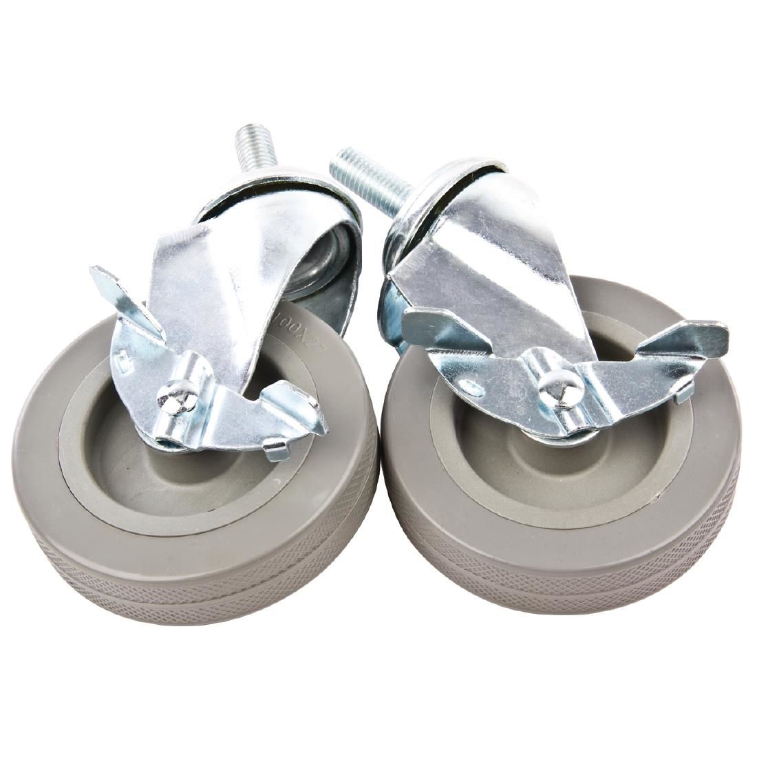 AC680 Vogue Castors (Pack of 2) JD Catering Equipment Solutions Ltd