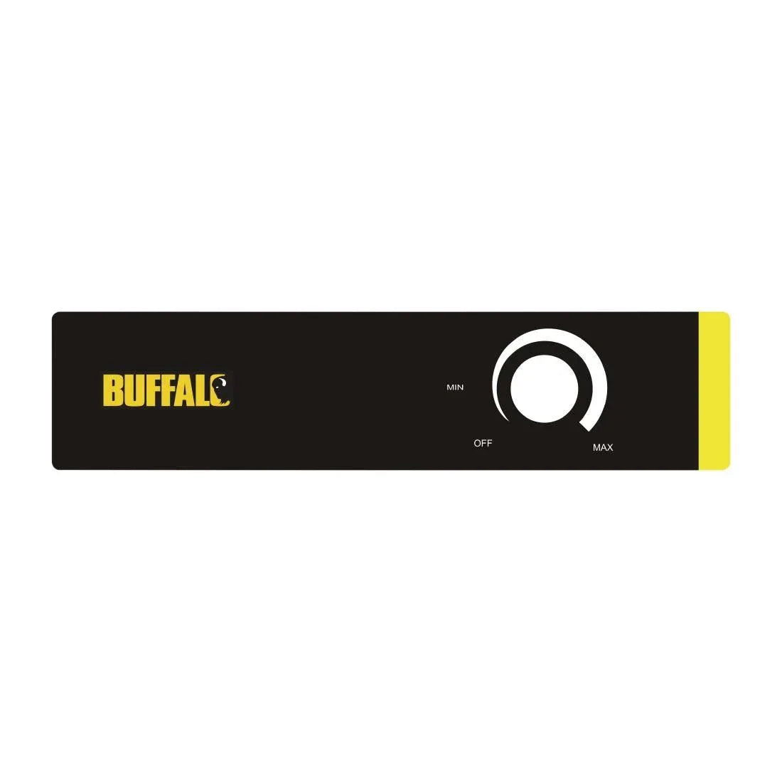 AD156 Buffalo Control Panel Sticker - JD Catering Equipment Solutions Ltd