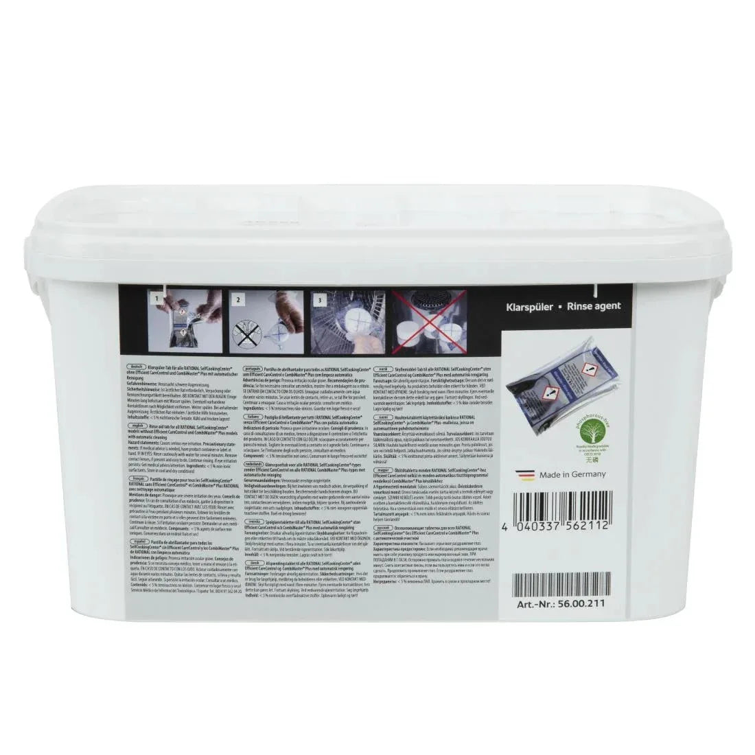 AE959 Rational Combi Oven Rinse Aid Tablets Blue (50 Pack) 56.00.211 - JD Catering Equipment Solutions Ltd