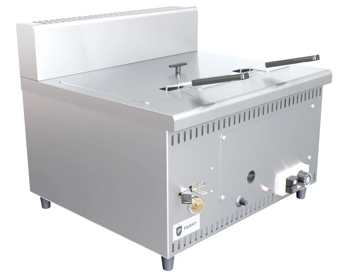 AGF – NATURAL GAS TABLE TOP FRYER Single Tank Twin Basket - JD Catering Equipment Solutions Ltd