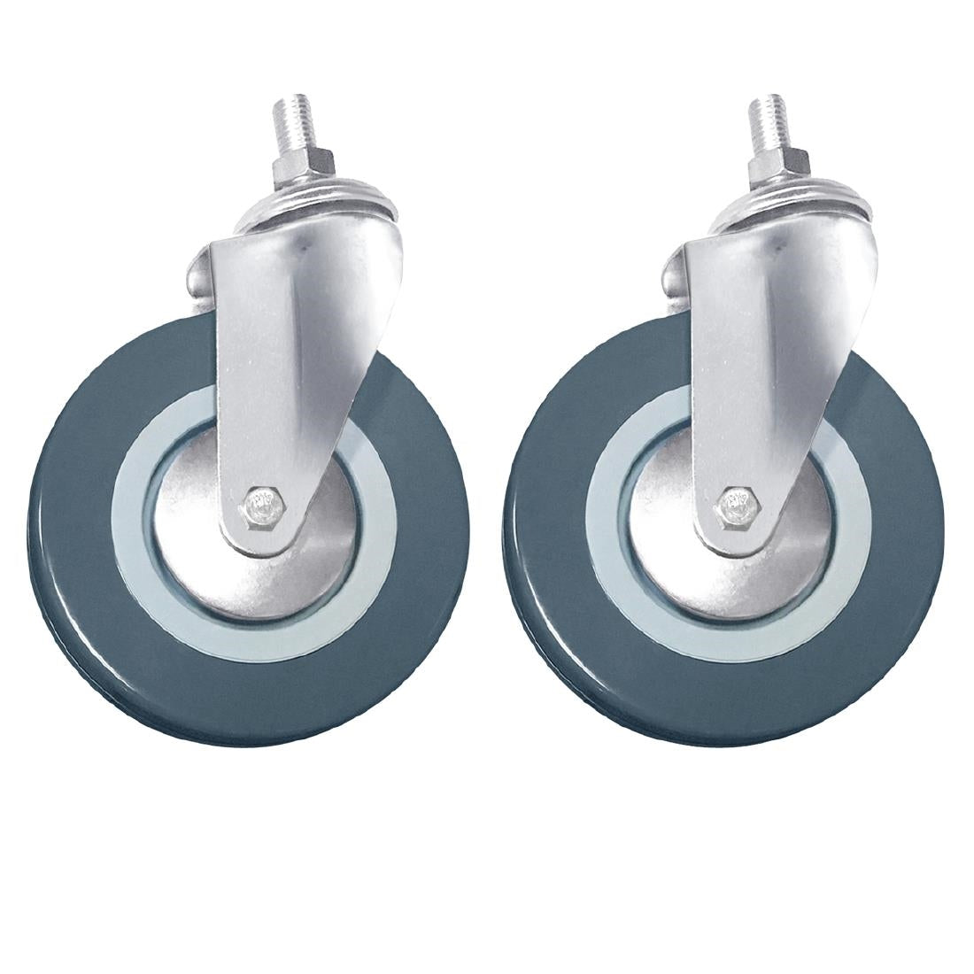 AJ205 Vogue Standard Castors (Pack of 2) JD Catering Equipment Solutions Ltd