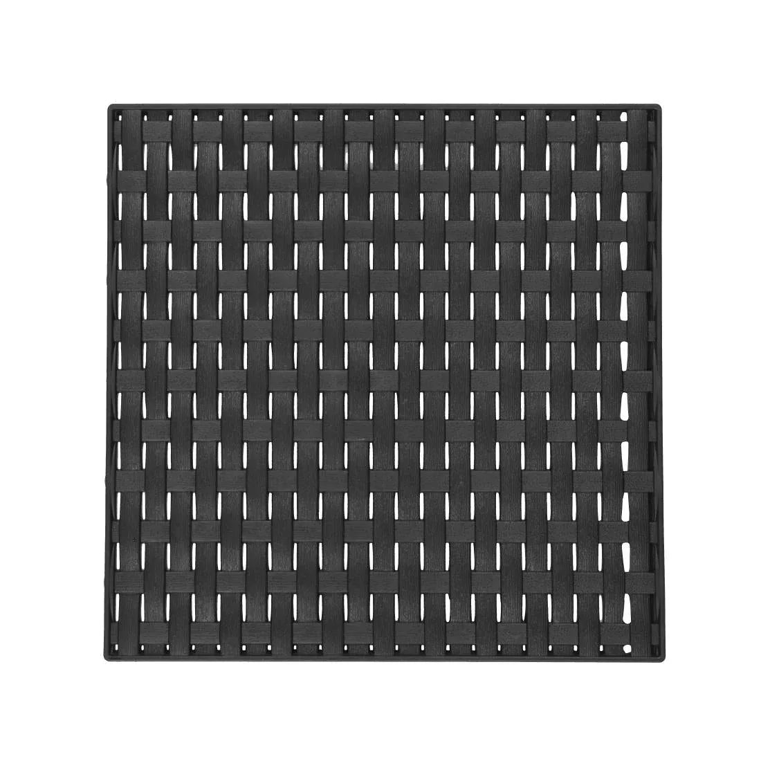 AJ811 Bolero Charcoal PP Wicker Swatch - JD Catering Equipment Solutions Ltd