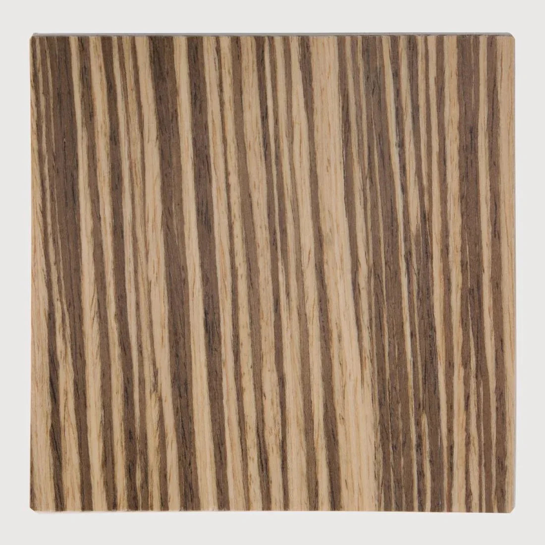 AJ836 Bolero Zebrano Veneer Swatch - JD Catering Equipment Solutions Ltd