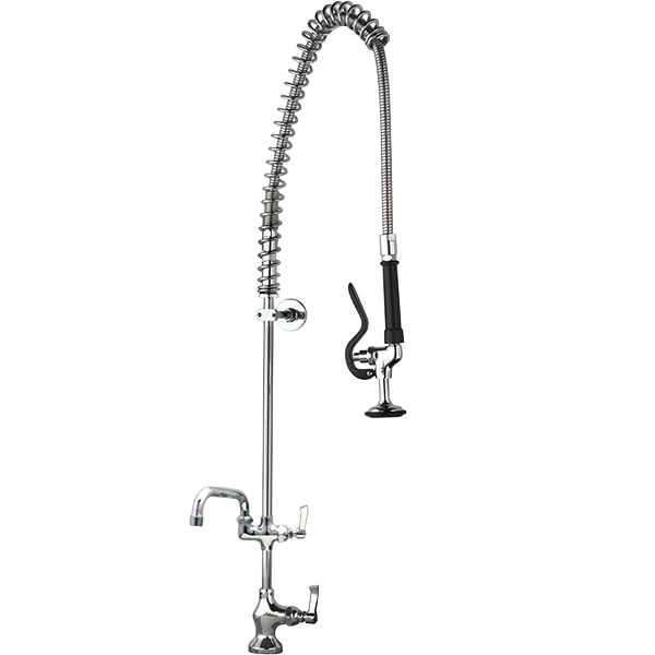 AquaJet AJPR10-ST-BF1-S AquaJet Pre-Rinse Spray. AJPR10 base / STANDARD style / BF1 bowl filler / STANDARD gun