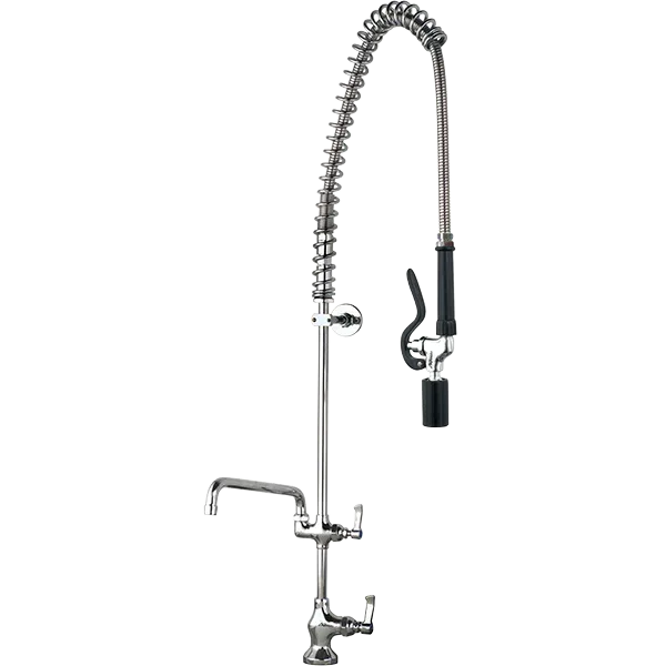 AquaJet AJPR10-ST-BF2-F AquaJet Pre-Rinse Spray. AJPR10 base / STANDARD style / BF2 bowl filler / FAN BLADE gun