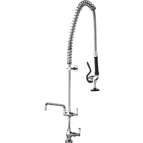 AquaJet AJPR10-ST-BF2-S AquaJet Pre-Rinse Spray. AJPR10 base / STANDARD style / BF2 bowl filler / STANDARD gun