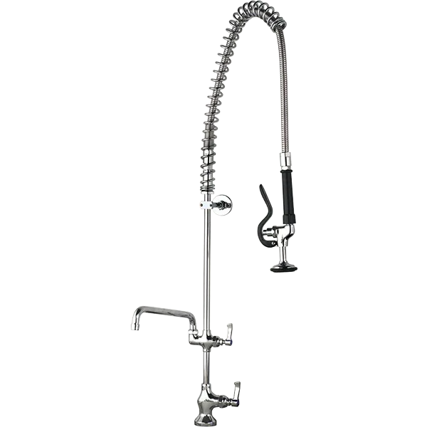 AquaJet AJPR10-ST-BF2-S AquaJet Pre-Rinse Spray. AJPR10 base / STANDARD style / BF2 bowl filler / STANDARD gun