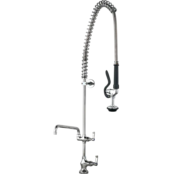 AquaJet AJPR10-ST-BF2-W AquaJet Pre-Rinse Spray. AJPR10 base / STANDARD style / BF2 bowl filler / WATER SAVING gun