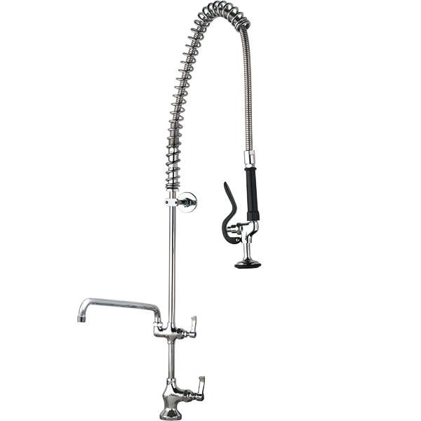 AquaJet AJPR10-ST-BF3-S AquaJet Pre-Rinse Spray. AJPR10 base / STANDARD style / BF3 bowl filler / STANDARD gun