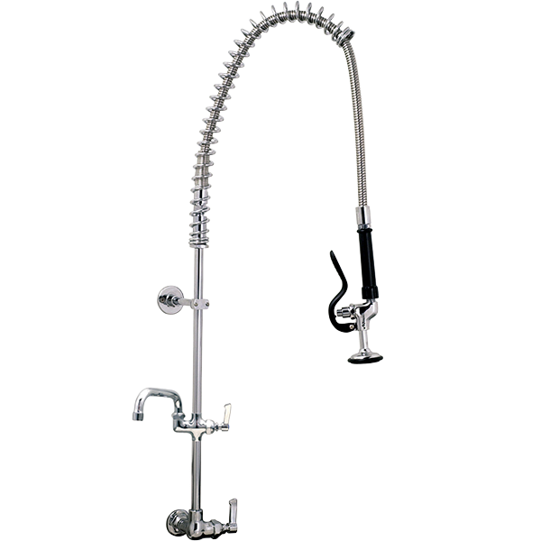 Mechline AquaJet Pre-rinse AJPR15-ST-BF1-S AJPR15 base / STANDARD style / BF1 bowl filler / STANDARD gun