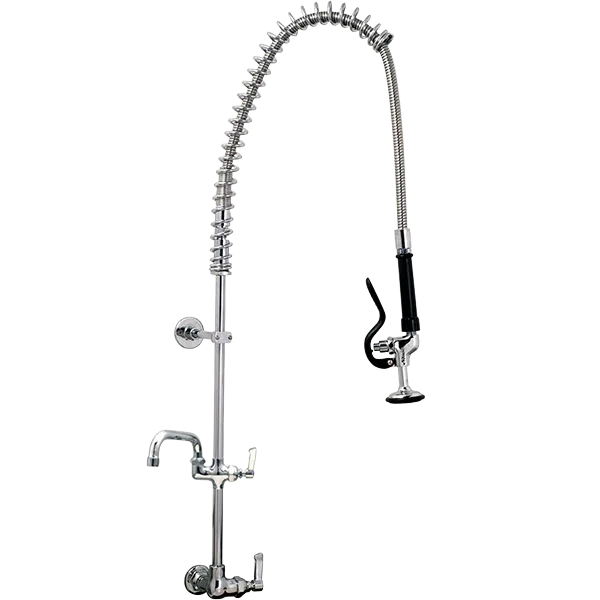 Mechline AquaJet Pre-rinse AJPR15-ST-BF1-S AJPR15 base / STANDARD style / BF1 bowl filler / STANDARD gun