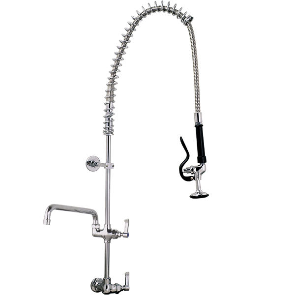 Mechline AquaJet Pre-rinse AJPR15-ST-BF2-S AJPR15 base / STANDARD style / BF2 bowl filler / STANDARD gun