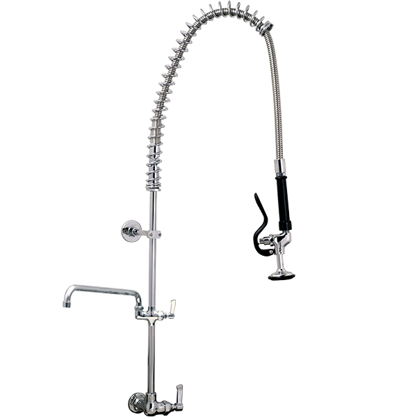 Mechline AquaJet Pre-rinse AJPR15-ST-BF3-S AJPR15 base / STANDARD style / BF3 bowl filler / STANDARD gun