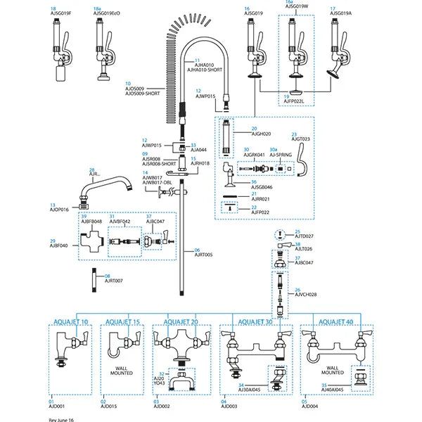 AQUAJET AJD002 - JD Catering Equipment Solutions Ltd