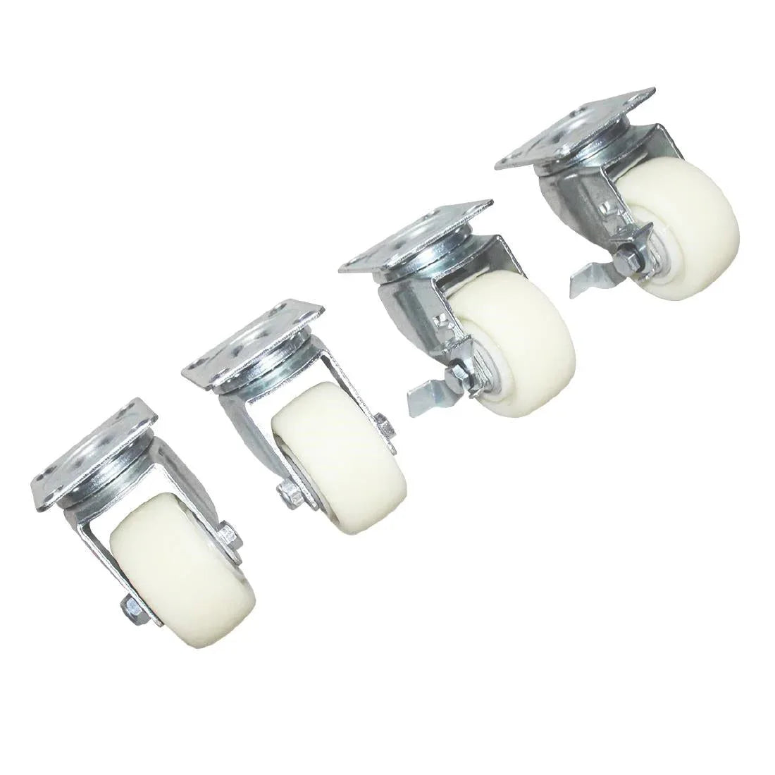 AK068 Polar Standard and Braked Castors (Set of 4) - JD Catering Equipment Solutions Ltd