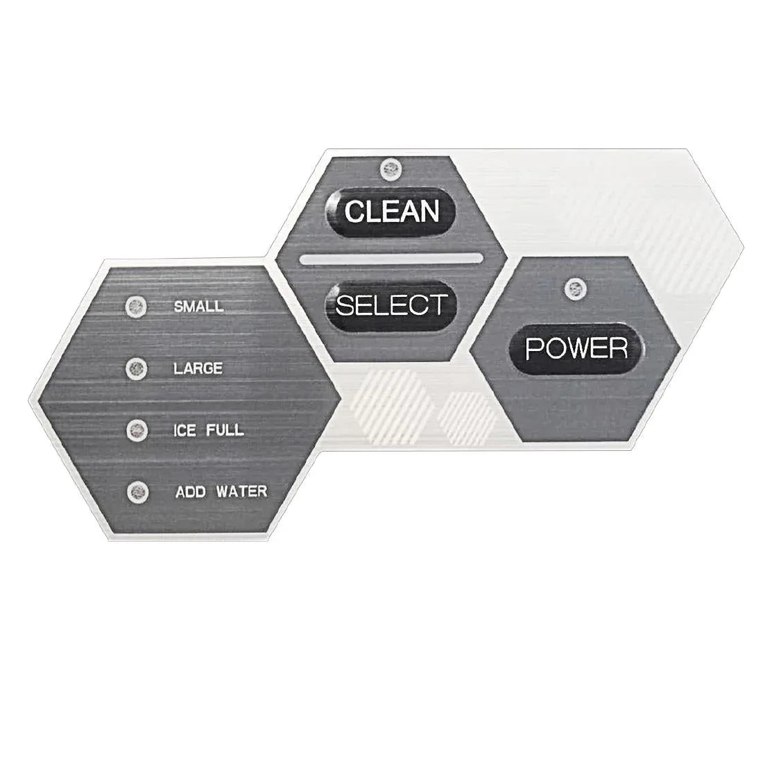 AK570 Nisbets Essentials Control Panel Sticker - JD Catering Equipment Solutions Ltd
