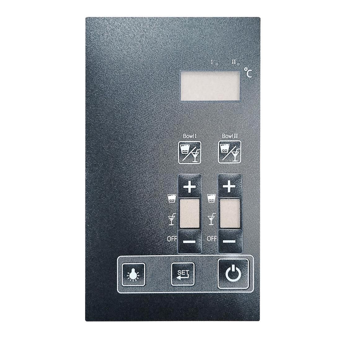 AK656 Polar Control Panel Sticker - JD Catering Equipment Solutions Ltd