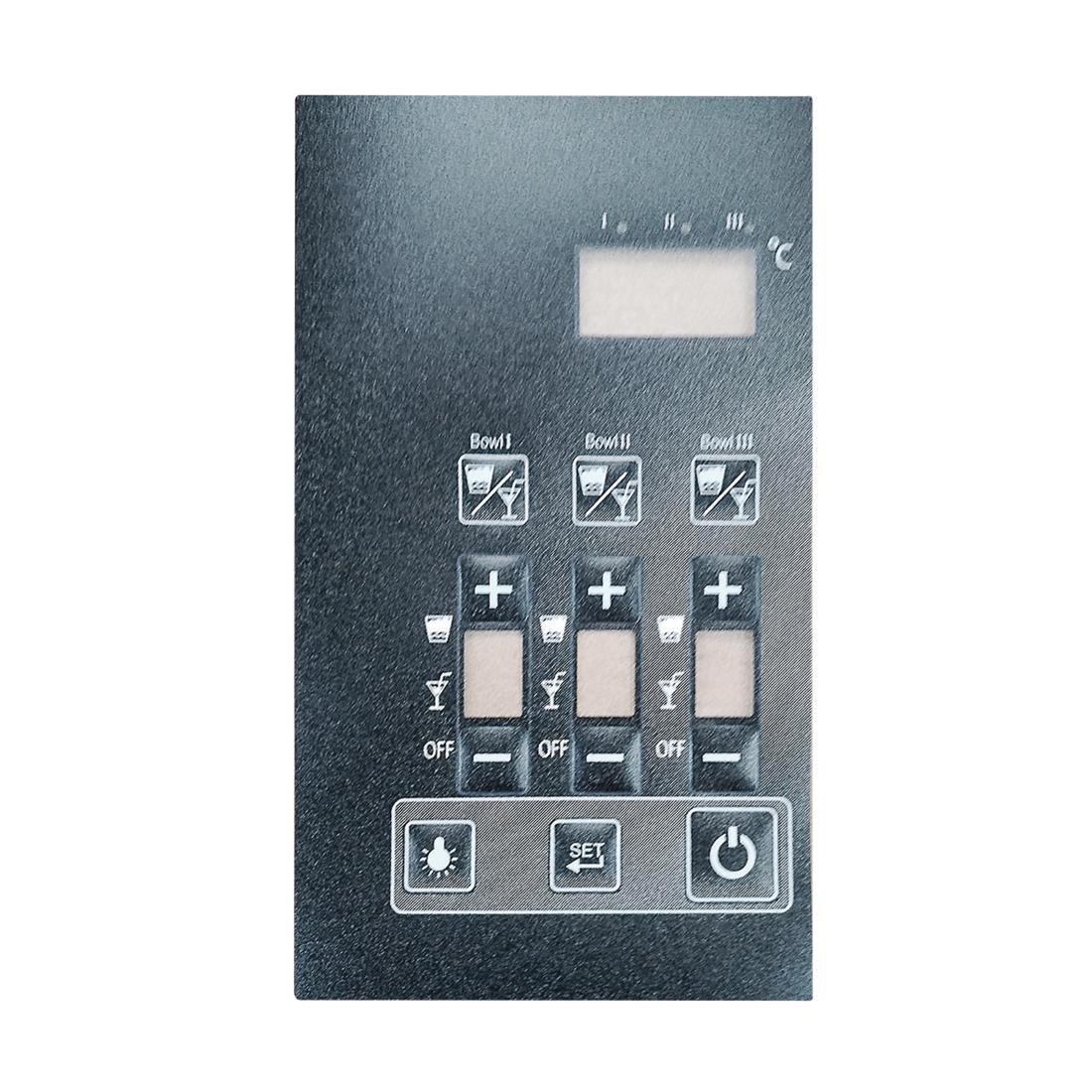 AK657 Polar Control Panel Sticker - JD Catering Equipment Solutions Ltd