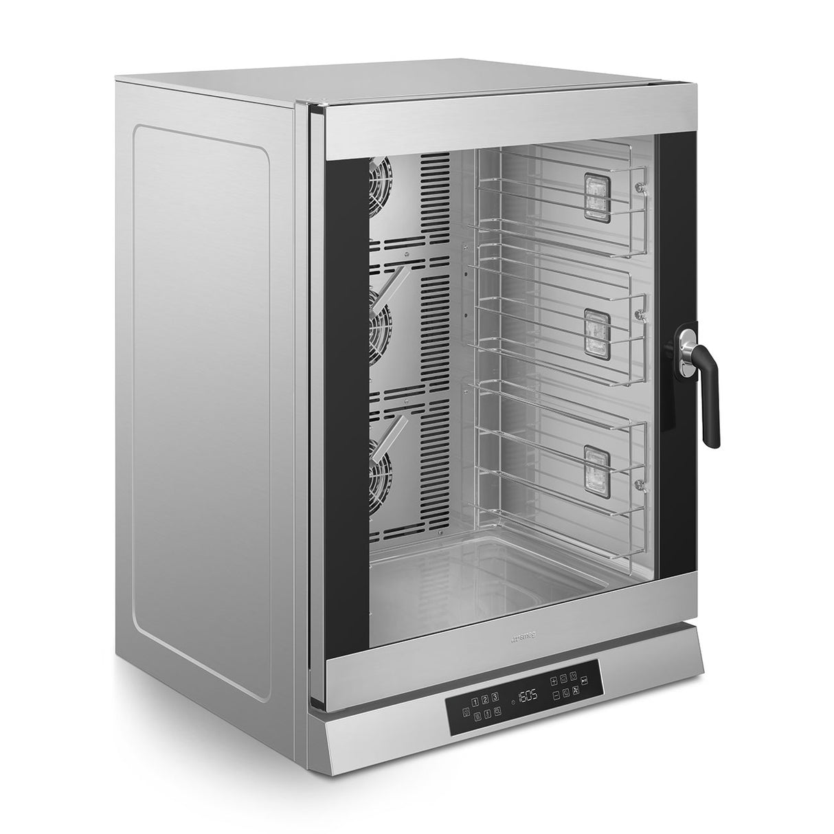 Smeg Convection Oven 10 trays 600x400 mm - GN1/1 ALFA1035E1HDS Electronic 10 Tray, Side Opening LHH  / 600x400 / 15.7kW 25A 3ph