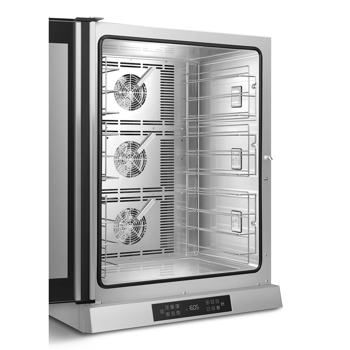 Smeg Convection Oven 10 trays 600x400 mm - GN1/1 ALFA1035E1HDS Electronic 10 Tray, Side Opening LHH  / 600x400 / 15.7kW 25A 3ph