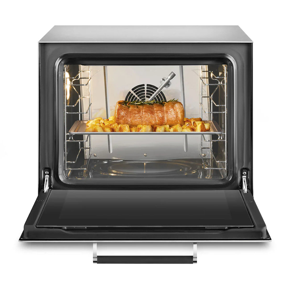 Smeg Convection Oven - 4 tray 2/3gn - ALFA43XE1HDSUK Electronic 4 Tray, Drop Down Door / 435x320 / 2.9kW 13A 1ph