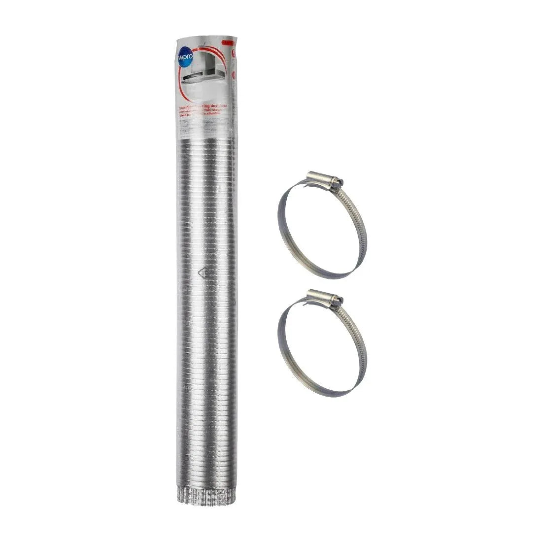 AP607 Whirlpool Wpro 110mm Vent Kit with Jubilee Clips WP110VK - JD Catering Equipment Solutions Ltd