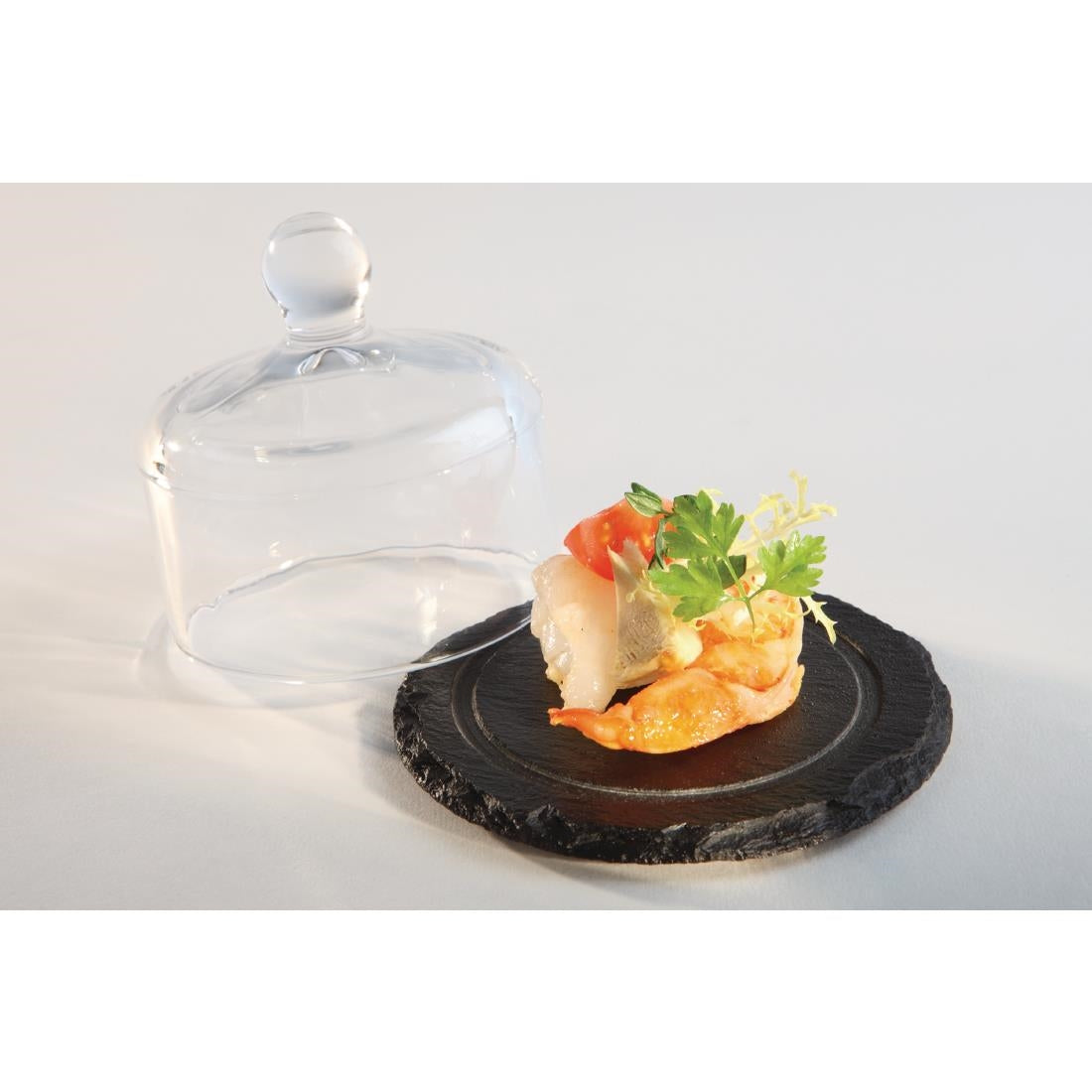 APS Butter Dish Glass Cloche JD Catering Equipment Solutions Ltd
