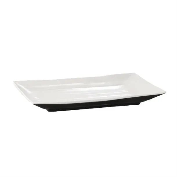 GL639 APS Dual Tone Rectangular Platter 9in - JD Catering Equipment Solutions Ltd