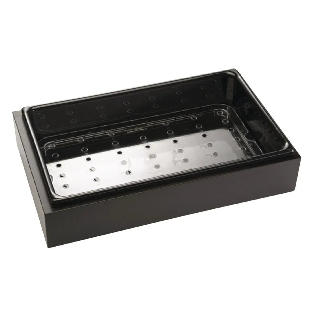 CB668 APS Frames Dark Wood Ice Box - JD Catering Equipment Solutions Ltd